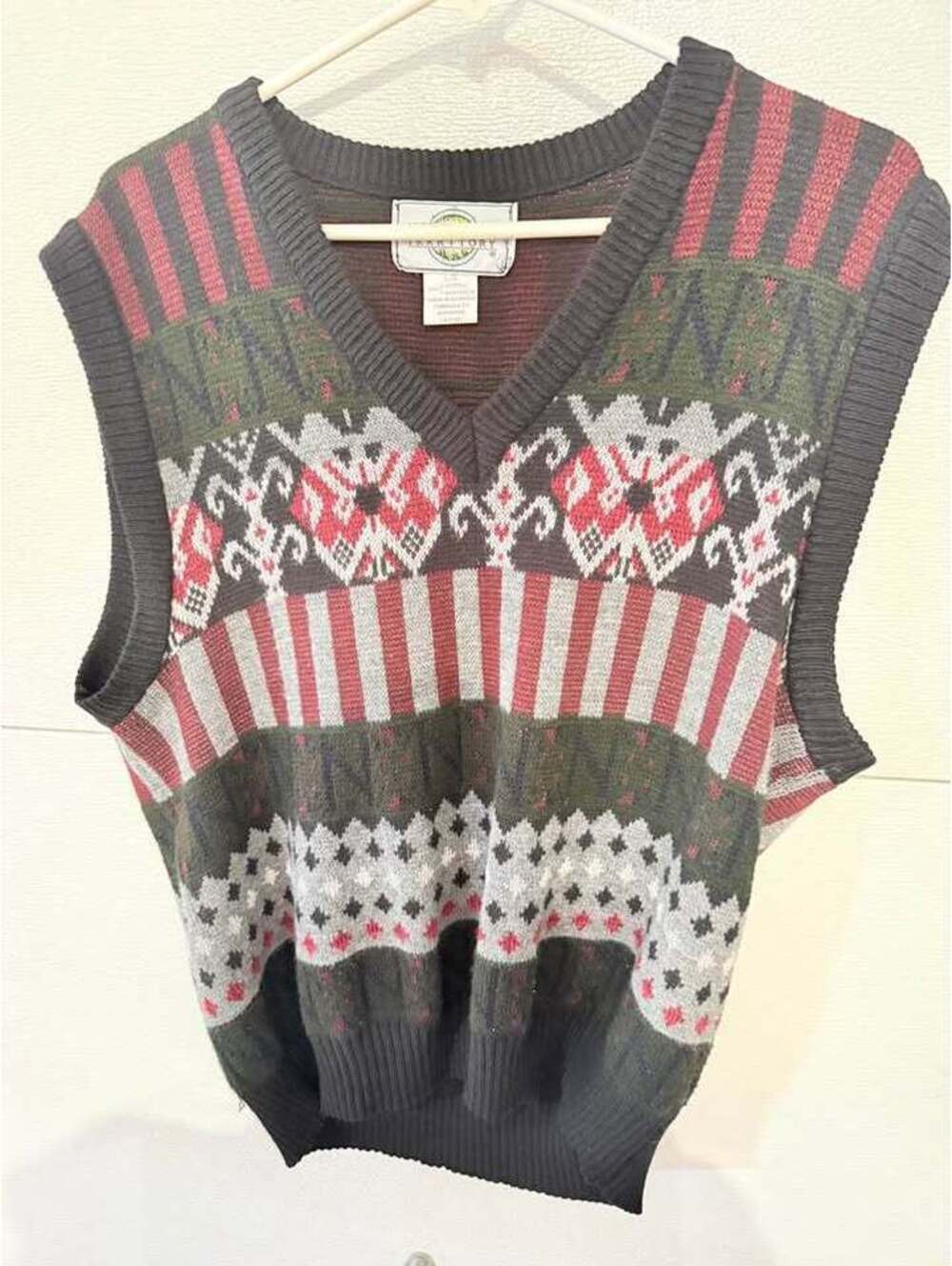 Vintage Northwest Territory Sweater Vest